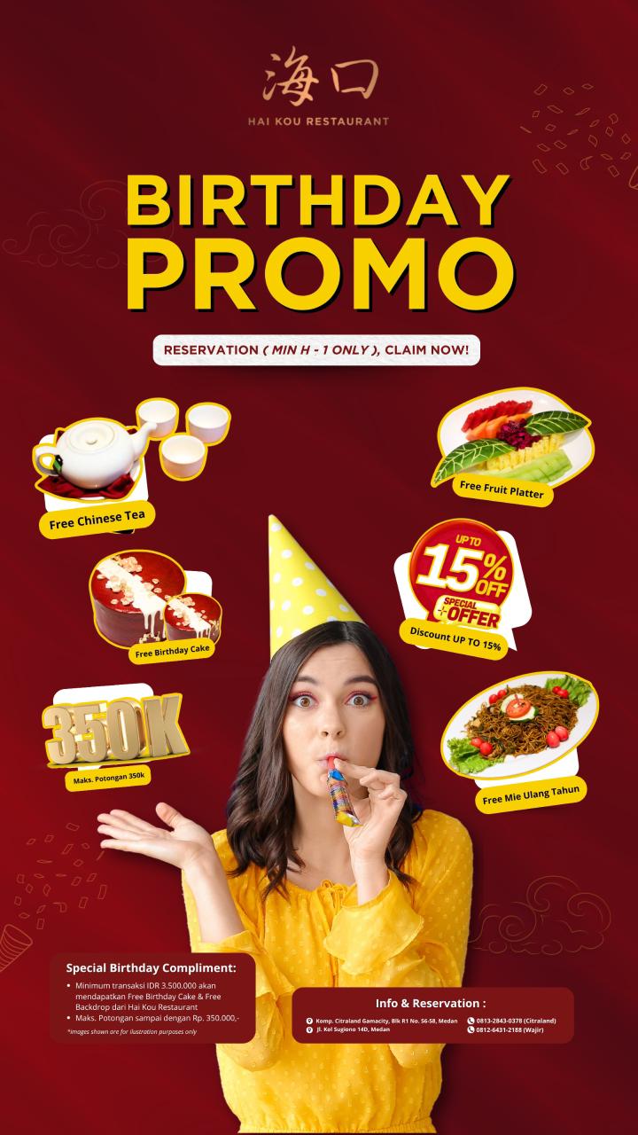 Rayakan Momen Spesial Bersama Hai Kou Restaurant: Destinasi Restoran Keluarga di Medan