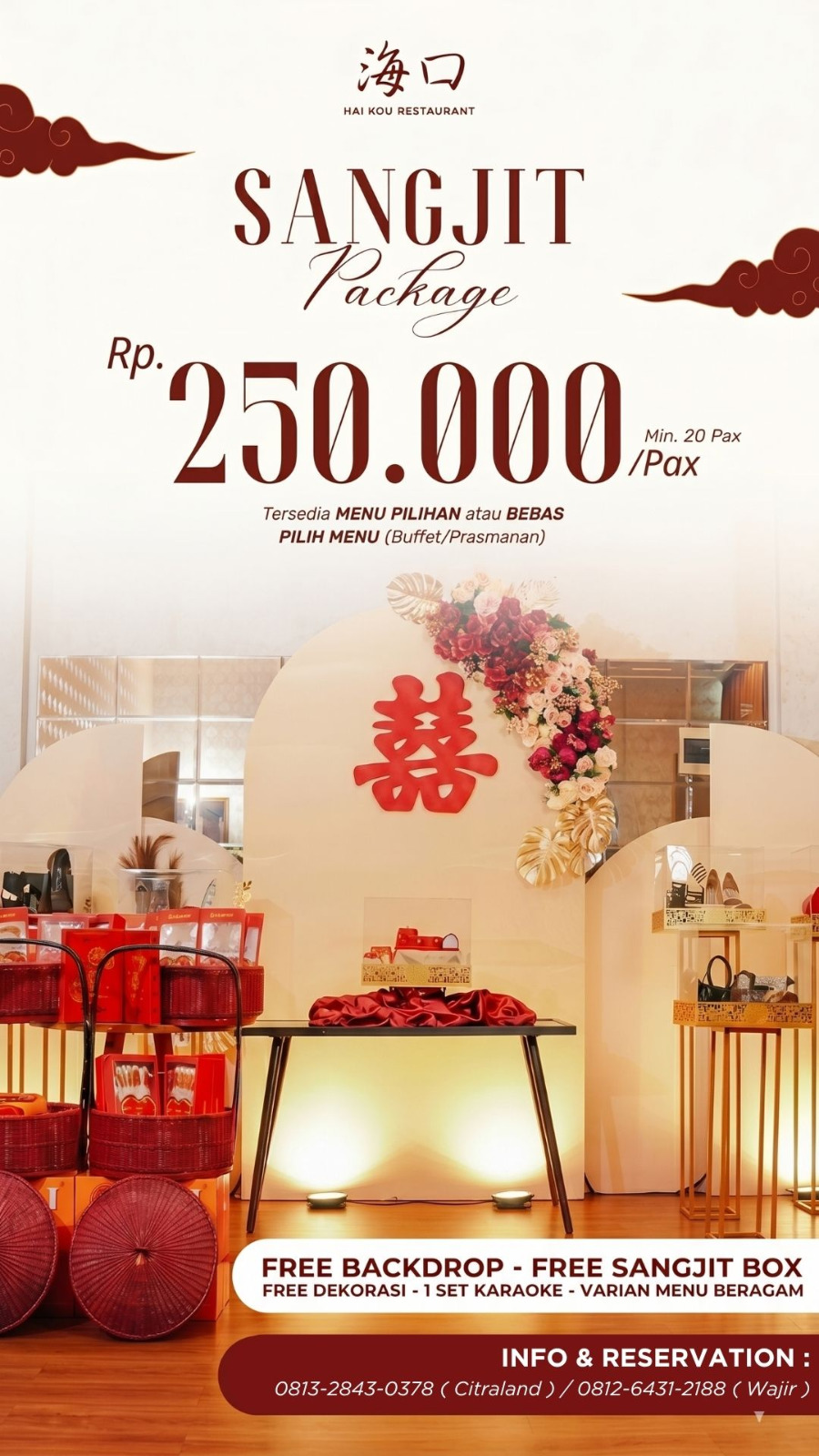 Rekomendasi Tempat Sangjit di Medan: Paket All-In Hemat di Hai Kou Restaurant